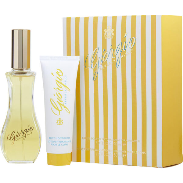 Giorgio by Giorgio Beverly Hills EDT Spray & Body Lotion Set for Women