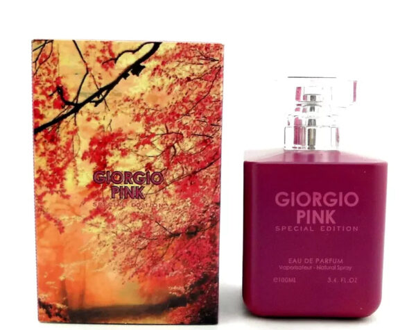 Giorgio Pink Eau de Parfum for Women – 3.4 oz