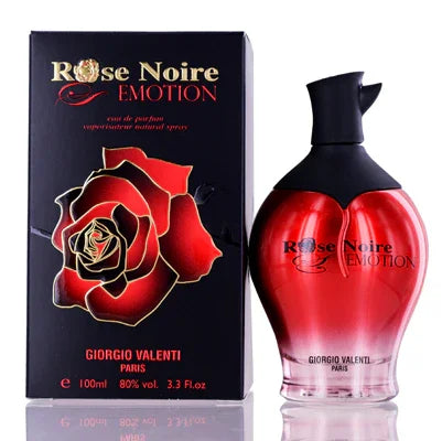 Giorgio Valenti Rose Noire Emotion Eau de Parfum for Women – 3.3 oz