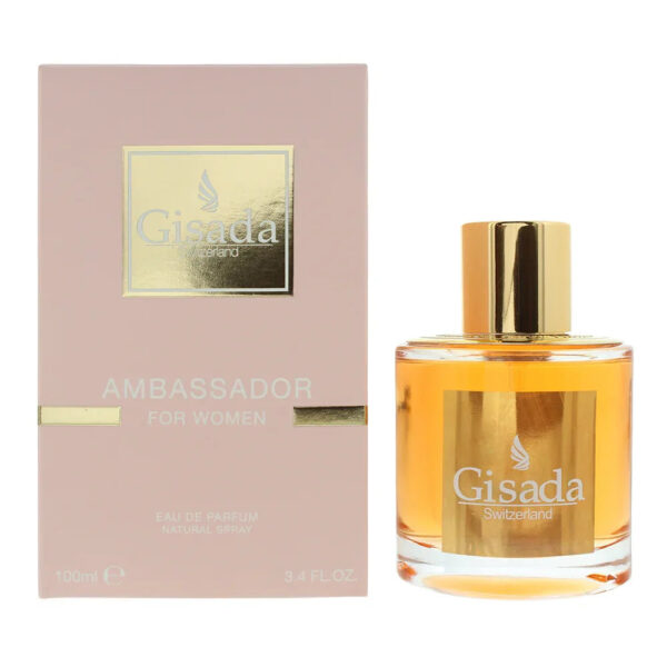 Gisada Ambassador Women Eau de Parfum for Women – 3.4 oz