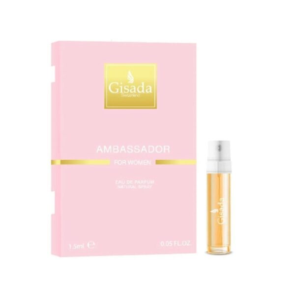 Gisada Ambassador Women Eau de Parfum for Women – 0.05 oz