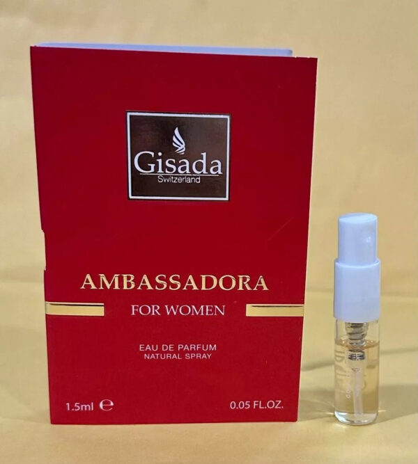 Gisada Ambassadora Eau de Parfum for Women – 0.05 oz