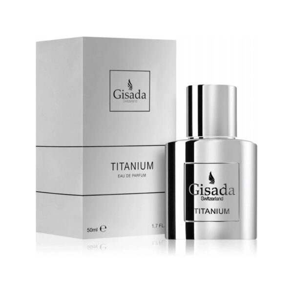 Gisada Titanium Eau de Parfum for Men – 1.7 oz