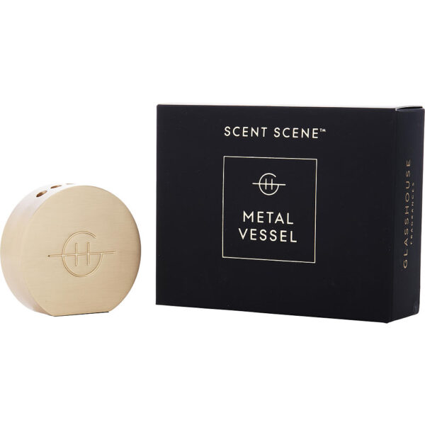 Glasshouse Scent Scene GOLD METAL VESSEL Fragrance for Women