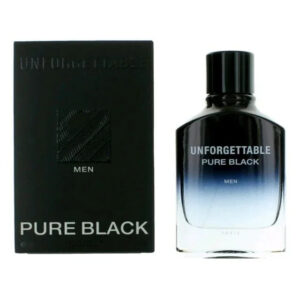 Glenn Perri Unforgettable Pure Black Eau de Toilette for Men – 3.4 oz
