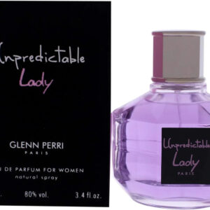 Glenn Perri Unpredictable Lady Eau de Parfum for Women – 3.4 oz