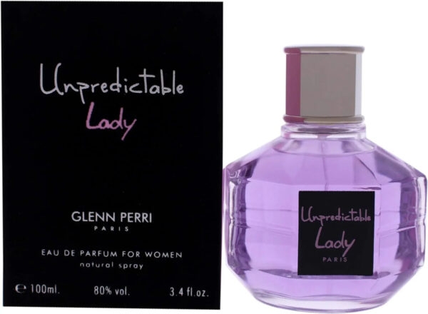 Glenn Perri Unpredictable Lady Eau de Parfum for Women – 3.4 oz