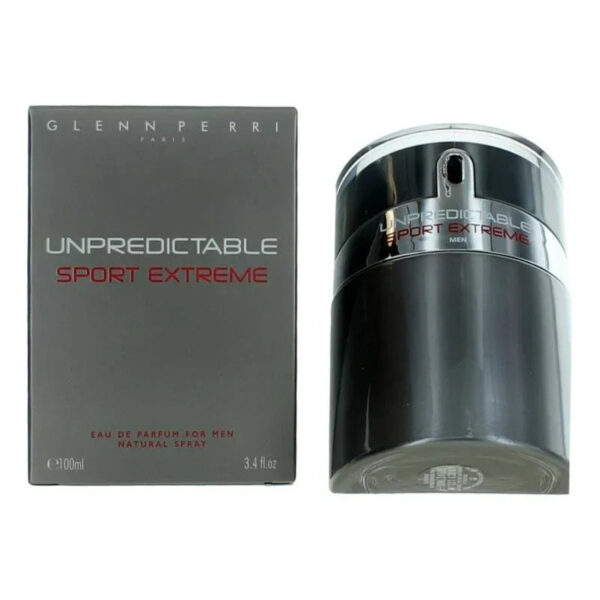 Glenn Perri Unpredictable Sport Extreme Eau de Parfum for Men – 3.4 oz