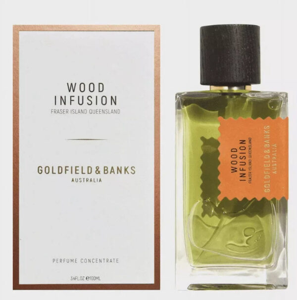 Goldfield & Banks Goldfield & Banks Wood Infusion Extrait de Parfum for Unisex – 3.4 oz