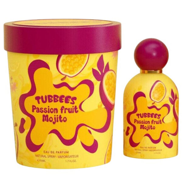 Grandeur Tubbees Passion Fruit Mojito Eau de Parfum for Unisex – 1.7 oz