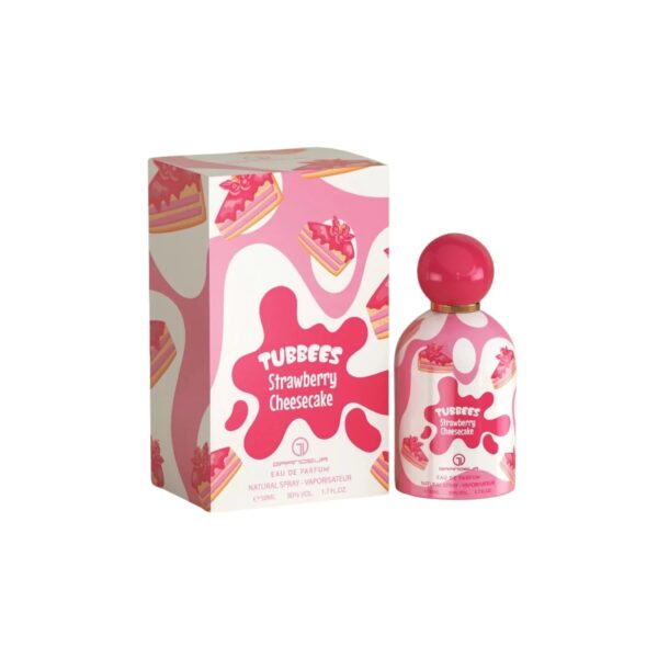Grandeur Tubbees Strawberry Cheesecake for Kids Eau de Parfum for Unisex – 1.7 oz