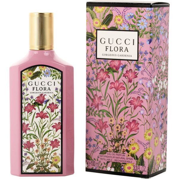 Gucci Flora Gorgeous Gardenia Eau de Parfum for Women – 3.3 oz