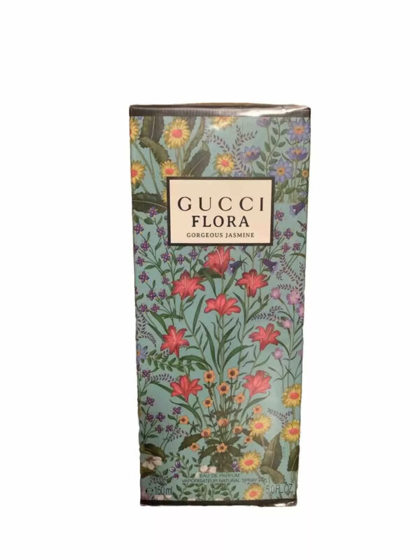 Gucci Flora Gorgeous Jasmine Eau de Parfum for Women – 5 oz