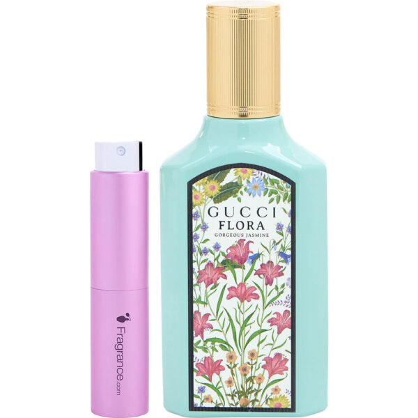 Gucci Flora Gorgeous Jasmine TRAVEL Eau de Parfum for Women – 0.27 oz
