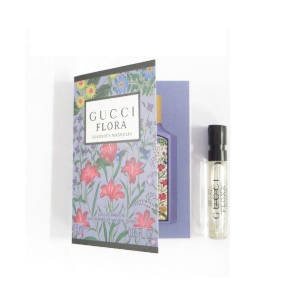Gucci Flora Gorgeous Magnolia Eau de Parfum for Women – 0.05 oz