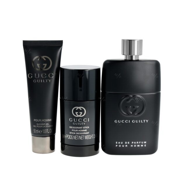 Gucci Guilty 3 piece Eau de Parfum for Men – 3 piece gift set