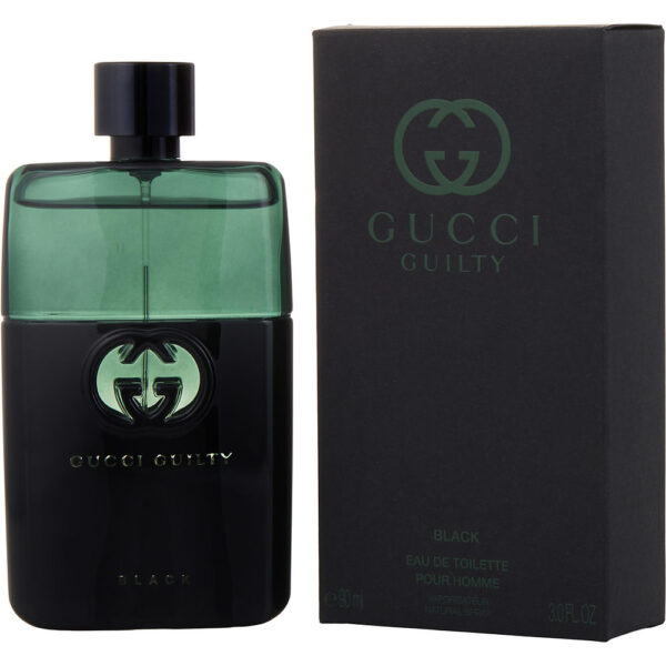 Gucci Guilty Black Eau de Toilette for Men – 3 oz
