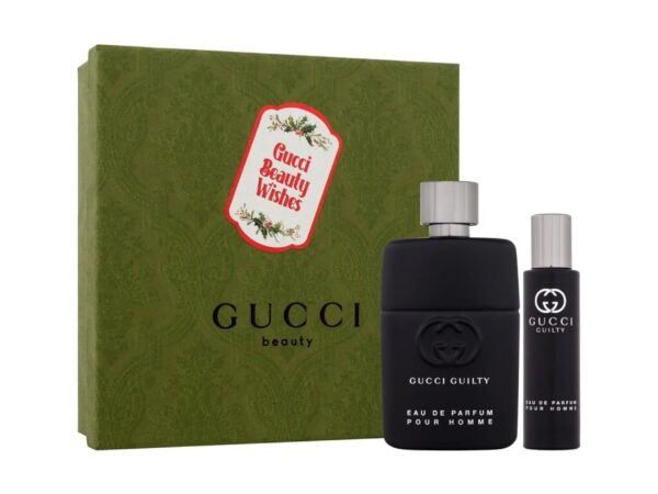 Gucci Guilty Pour Homme EAU DE PARFUM SPRAY 1.6 OZ & 0.5 OZ Travel Set