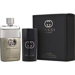 Gucci Guilty Pour Homme EDT Spray & Deodorant Stick Set