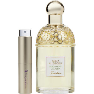 Guerlain Aqua Allegoria Bergamote Calabria TRAVEL Eau de Toilette for Unisex – 0.27 oz