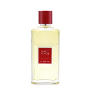 Guerlain Habit Rouge Eau de Toilette for Men – 3.3 oz