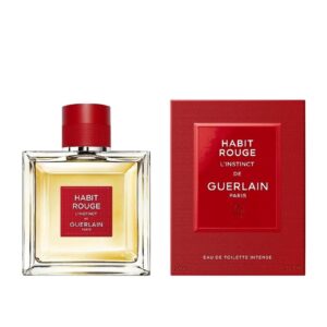 Guerlain Habit Rouge L'instinct Eau de Toilette for Men – 3.3 oz