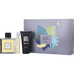 Guerlain L'homme Ideal EDT Spray 3.3 oz & Shower Gel 2.5 oz Set