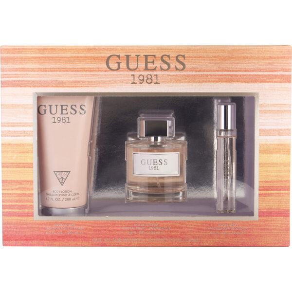 Guess 1981 by Guess EDT Spray & Body Lotion Set for Women