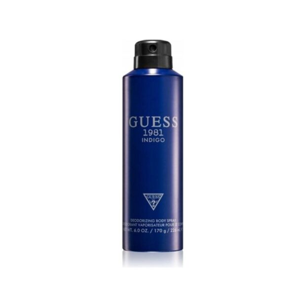 Guess 1981 Indigo Body Spray for Men – 6 oz