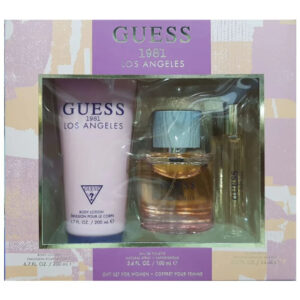 Guess 1981 Los Angeles Femme 3 piece Eau de Toilette for Women – 3 piece gift set