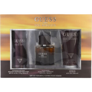 Guess 1981 Los Angeles for Men Gift Set — EDT, Body Spray & Shower Gel
