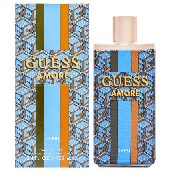 Guess Amore Capri Eau de Toilette for Unisex – 3.4 oz