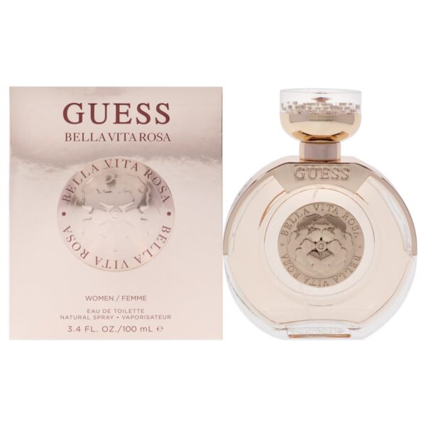 Guess Bella Vita Rosa Eau de Toilette for Women – 3.4 oz