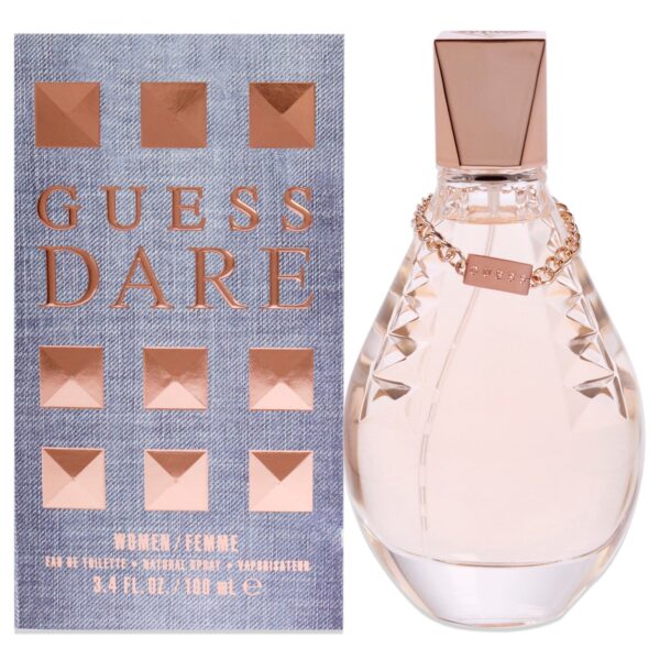 Guess Dare Femme Eau de Toilette for Women – 3.4 oz