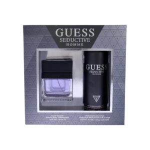 Guess Seductive Homme EDT Spray 1.7 oz & Deodorant Body Spray 6 oz