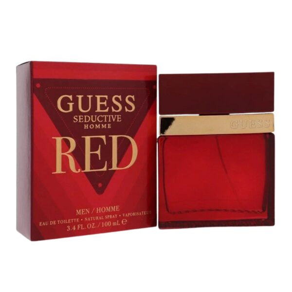 Guess Seductive Red Homme Eau de Toilette for Men – 3.4 oz