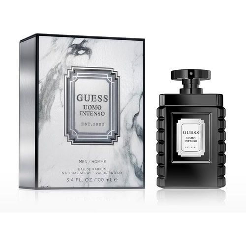 Guess Uomo Intenso Cologne for Men - Eau de Parfum Spray 3.4 oz