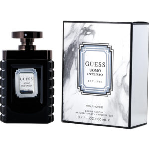 Guess Uomo Intenso Eau de Parfum for Men – 3.4 oz