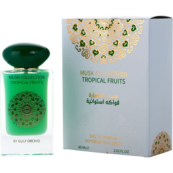 Gulf Orchid Tropical Fruits MUSK COLLECTION Eau de Parfum for Unisex – 2 oz