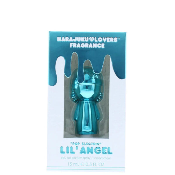 Gwen Stefani Harajuku Lovers Pop Electric Lil Angel Eau de Parfum for Women – 0.5 oz