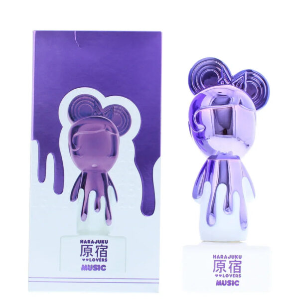 Gwen Stefani Harajuku Lovers Pop Electric Music Eau de Parfum for Women – 1.7 oz