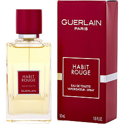 Habit Rouge by Guerlain EDT SPRAY 1.7 OZ (NEW PACKAGING) for MEN