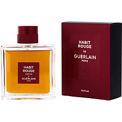 Habit Rouge by Guerlain PARFUM SPRAY 3.4 OZ for MEN