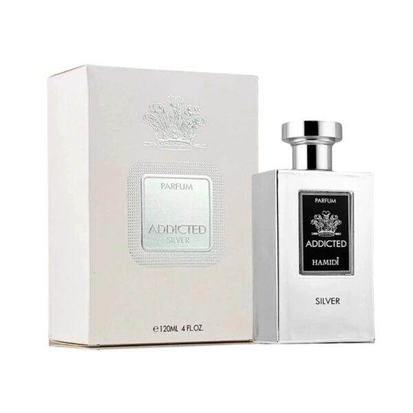 Hamidi Addicted Silver Eau de Parfum for Unisex – 4 oz
