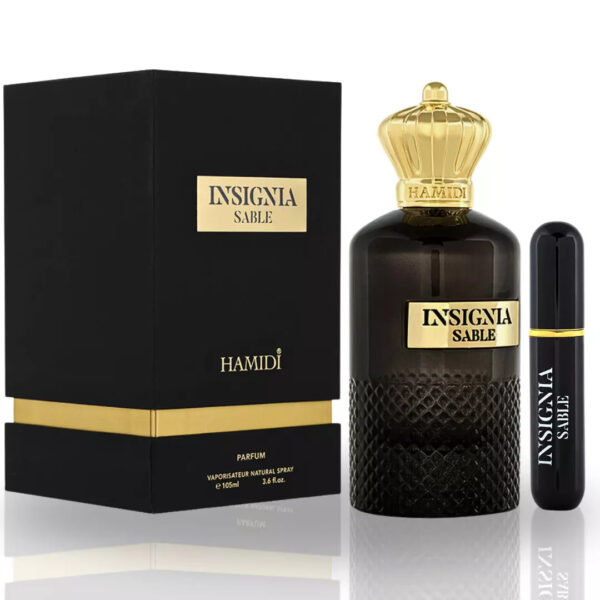 Hamidi Insignia Sable Parfum for Men – 3.6 oz