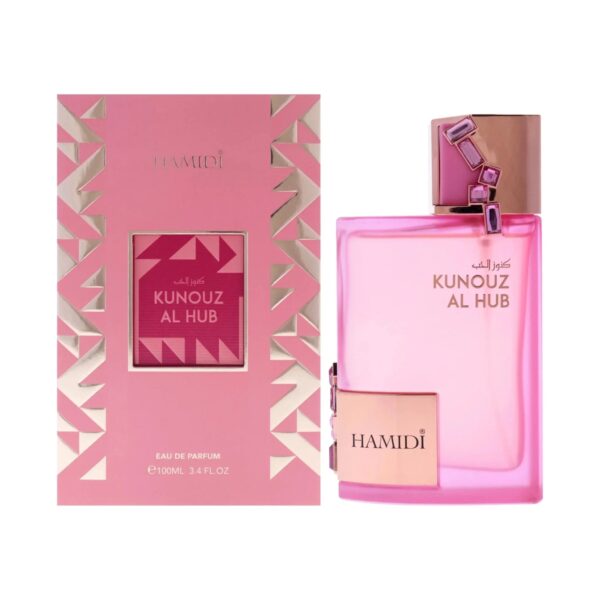 Hamidi Kunouz Al Hub Eau de Parfum for Unisex – 3.4 oz