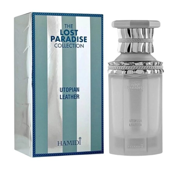 Hamidi Utopian Leather The Lost Paradise Collection Parfum for Unisex – 3.4 oz