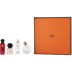 Hermès 4-Piece Miniature Fragrance Variety Set for Unisex