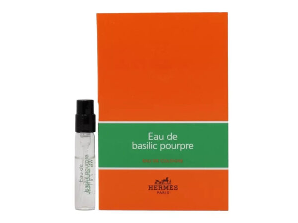 Hermes Eau De Basilic Pourpre Eau de Cologne for Unisex – 0.06 oz
