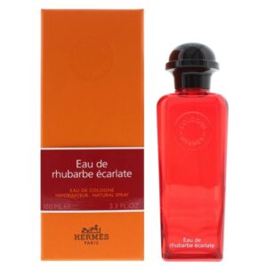 Hermes Eau De Rhubarbe Ecarlate Eau de Cologne for Unisex – 3.3 oz